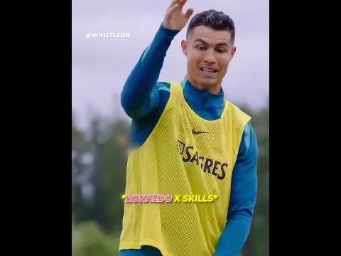 Ronaldo Does It in Training and in Matches 🤯☠️